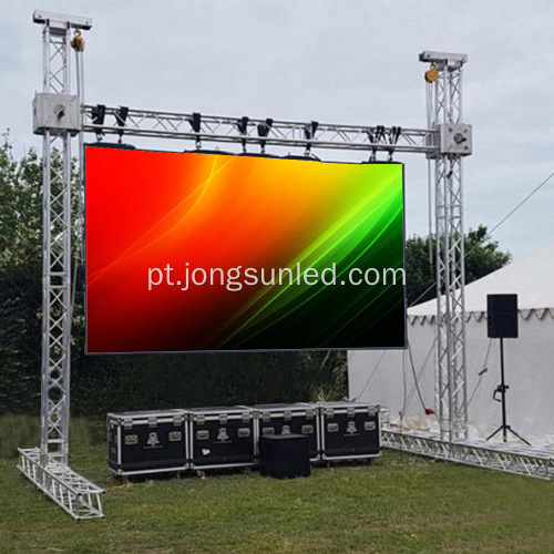 Tela de exibição de painel de vídeo LED RGB